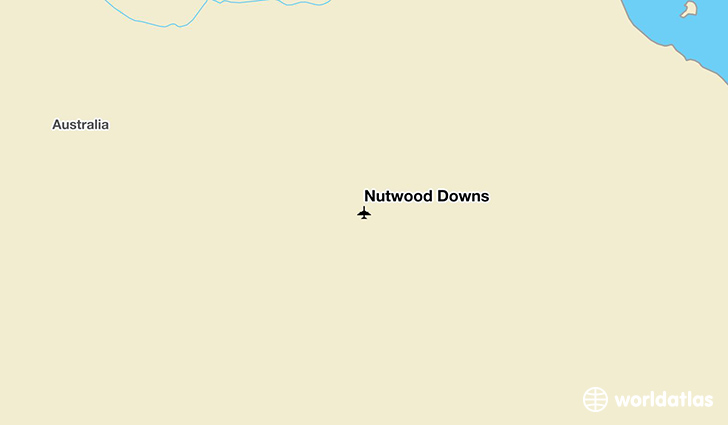 Nutwood Downs location on a map