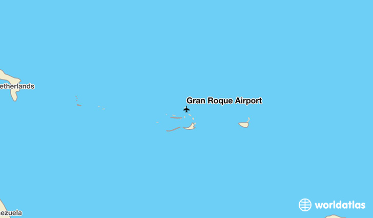 Gran Roque Airport location on a map