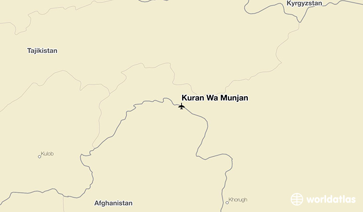 Kuran Wa Munjan location on a map