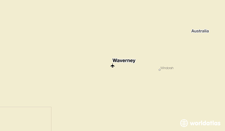 Waverney location on a map
