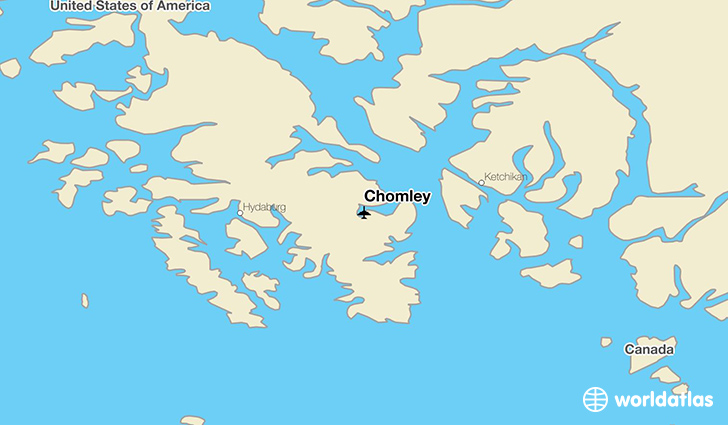 Chomley location on a map