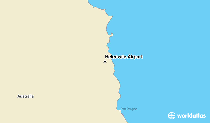 Helenvale Airport location on a map