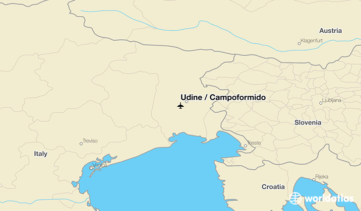 Udine / Campoformido location on a map