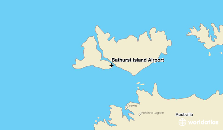 Bathurst Island Airport location on a map