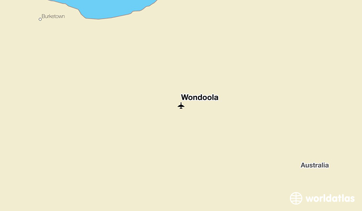 Wondoola location on a map