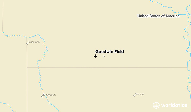 Goodwin Field location on a map