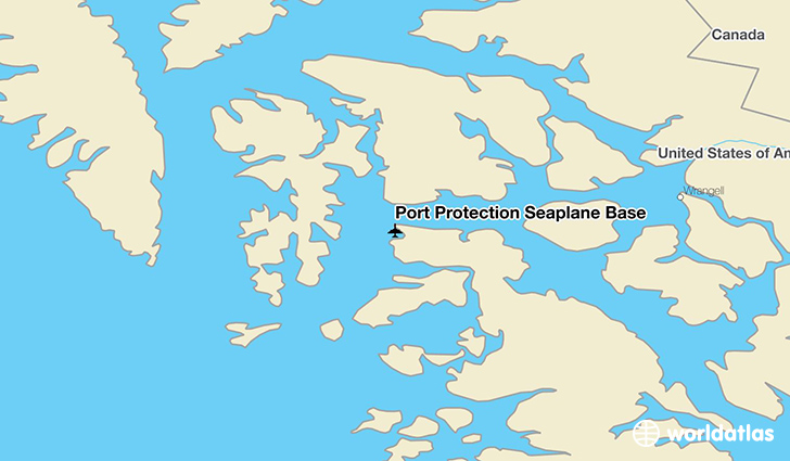 Port Protection Seaplane Base location on a map