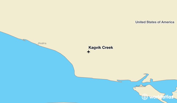 Kagvik Creek location on a map