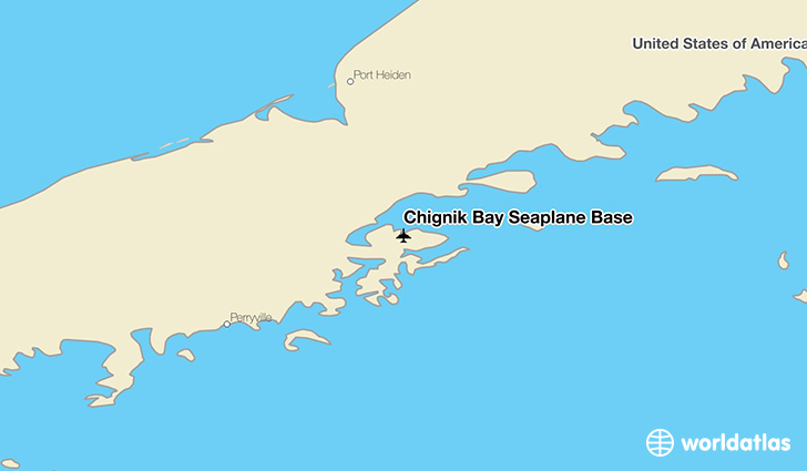 Chignik Bay Seaplane Base location on a map