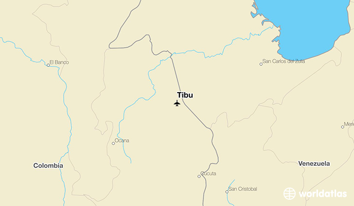 Tibu location on a map