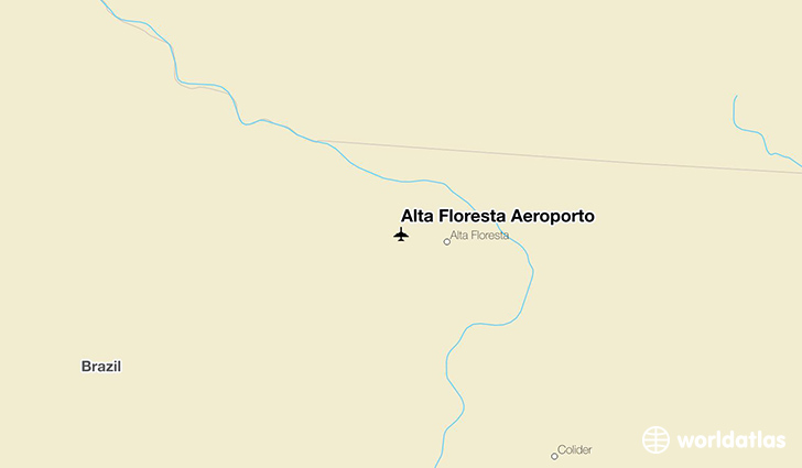 Alta Floresta Aeroporto location on a map