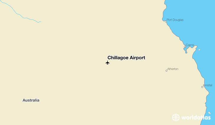 Chillagoe Airport location on a map