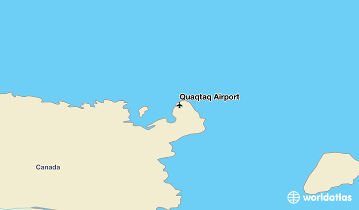 Quaqtaq Airport (YQC) WorldAtlas