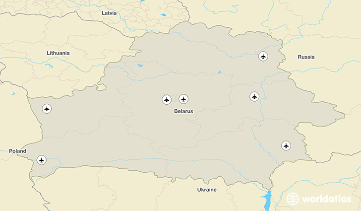 Belarus airports
