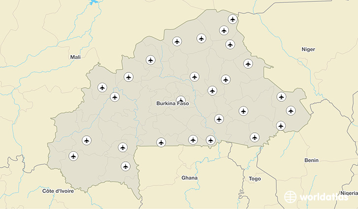 Burkina Faso airports