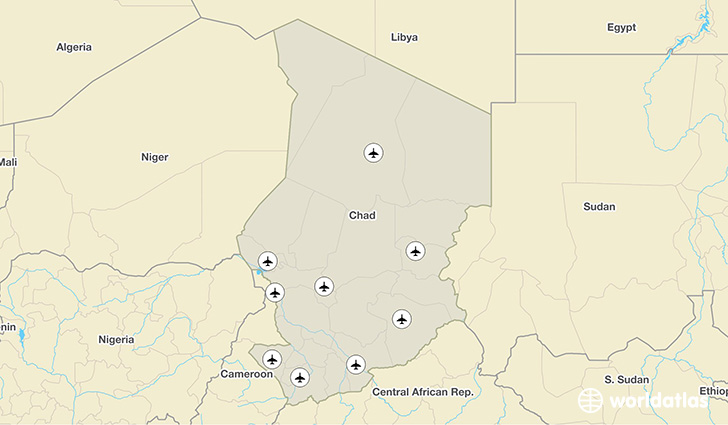 Chad airports