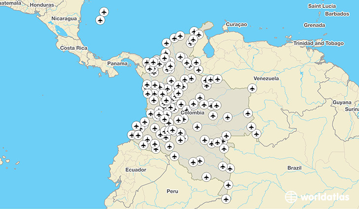 Colombia airports
