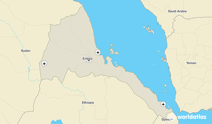 Eritrea airports
