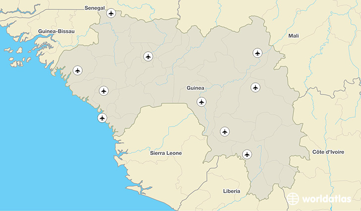 Guinea airports