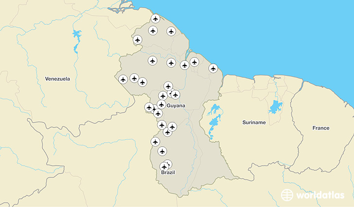 Guyana airports