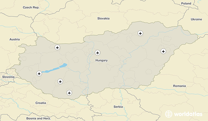 Hungary airports
