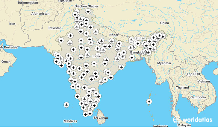 India airports