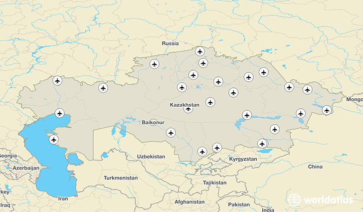 Kazakhstan airports