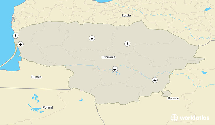 Lithuania airports