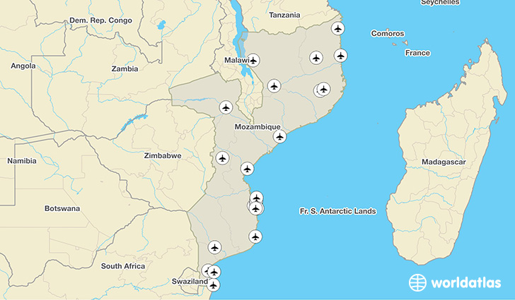 Mozambique airports