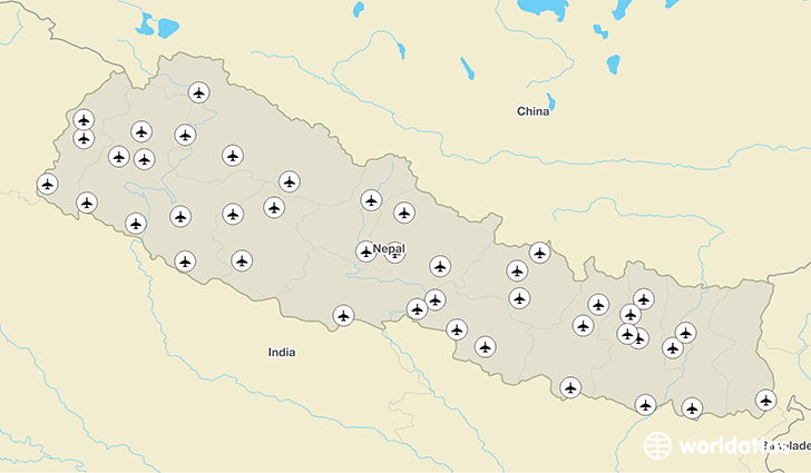 Nepal airports