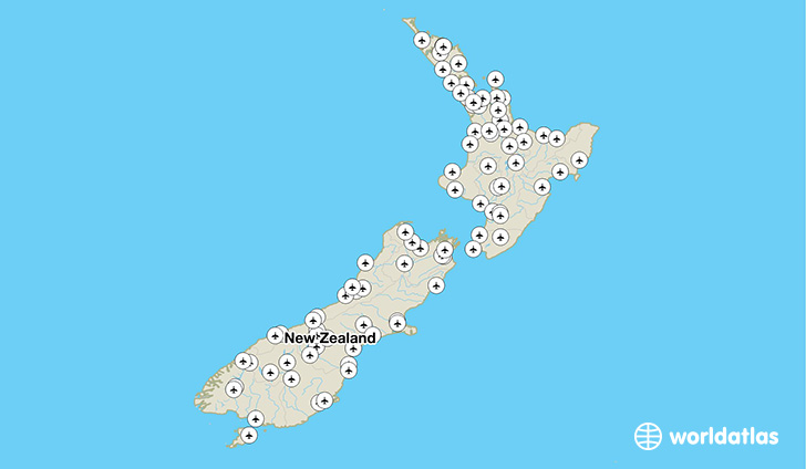 New Zealand airports