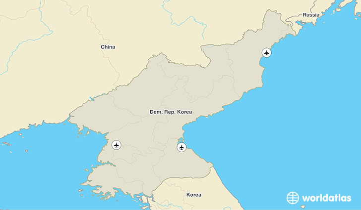 North Korea airports