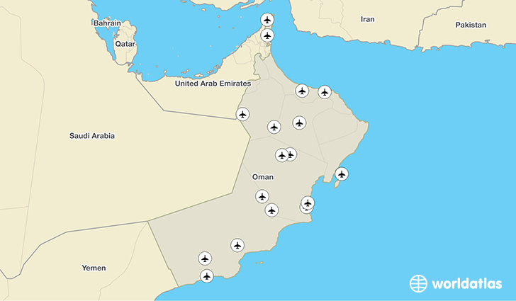 Oman airports