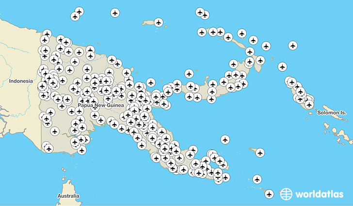 Papua New Guinea airports