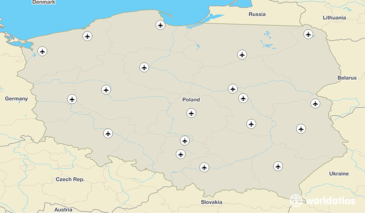 Poland airports