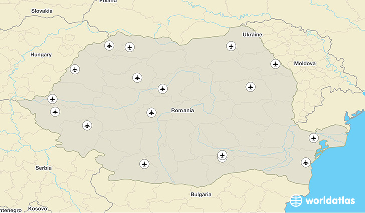 Romania airports