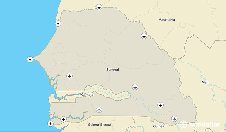 Senegal airports