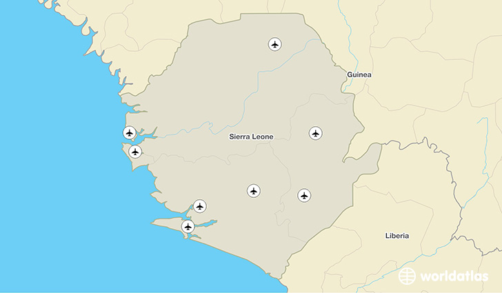 Sierra Leone airports