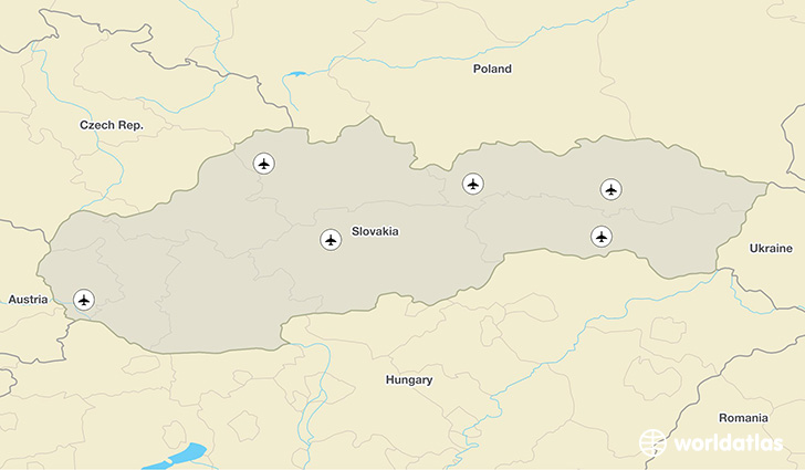 Slovakia airports