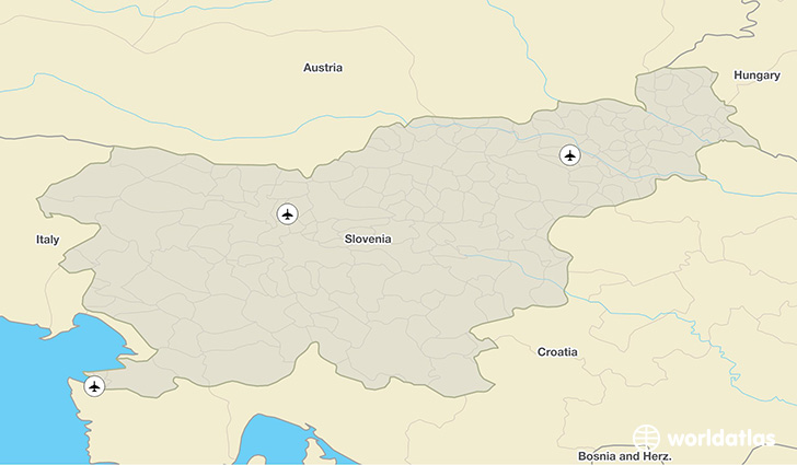 Slovenia airports