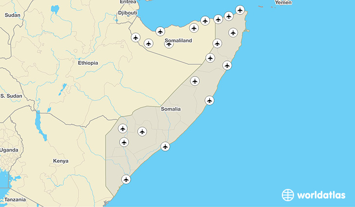 Somalia airports