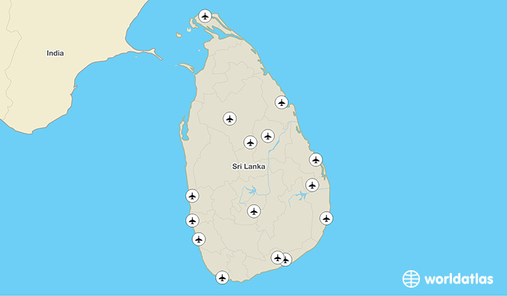 Sri Lanka airports