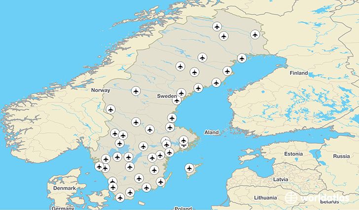 Sweden airports
