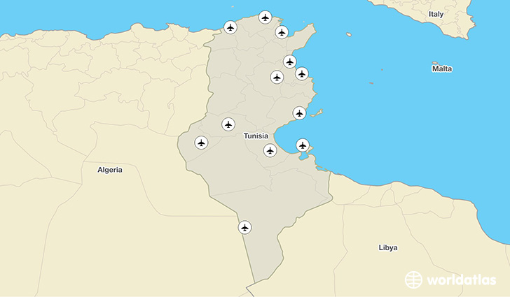 Tunisia airports