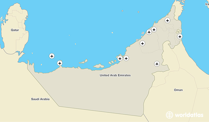 United Arab Emirates airports