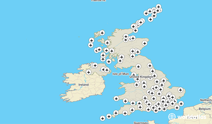 United Kingdom airports