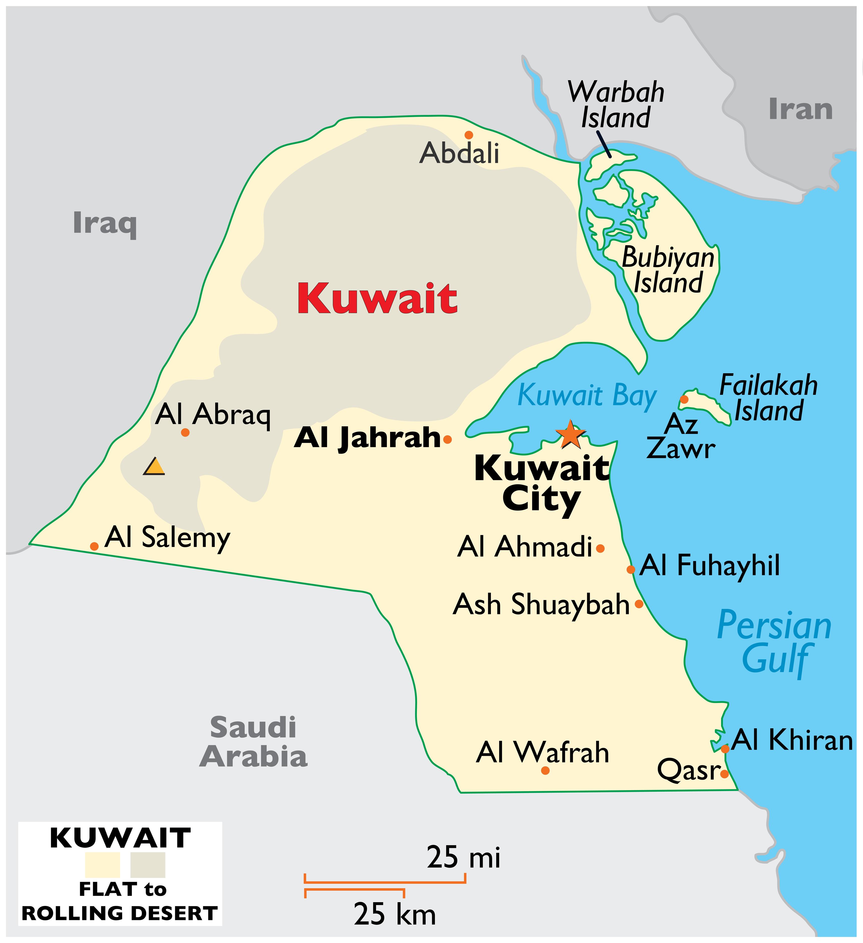 kuwait on a world map Kuwait Map Geography Of Kuwait Map Of Kuwait Worldatlas Com kuwait on a world map