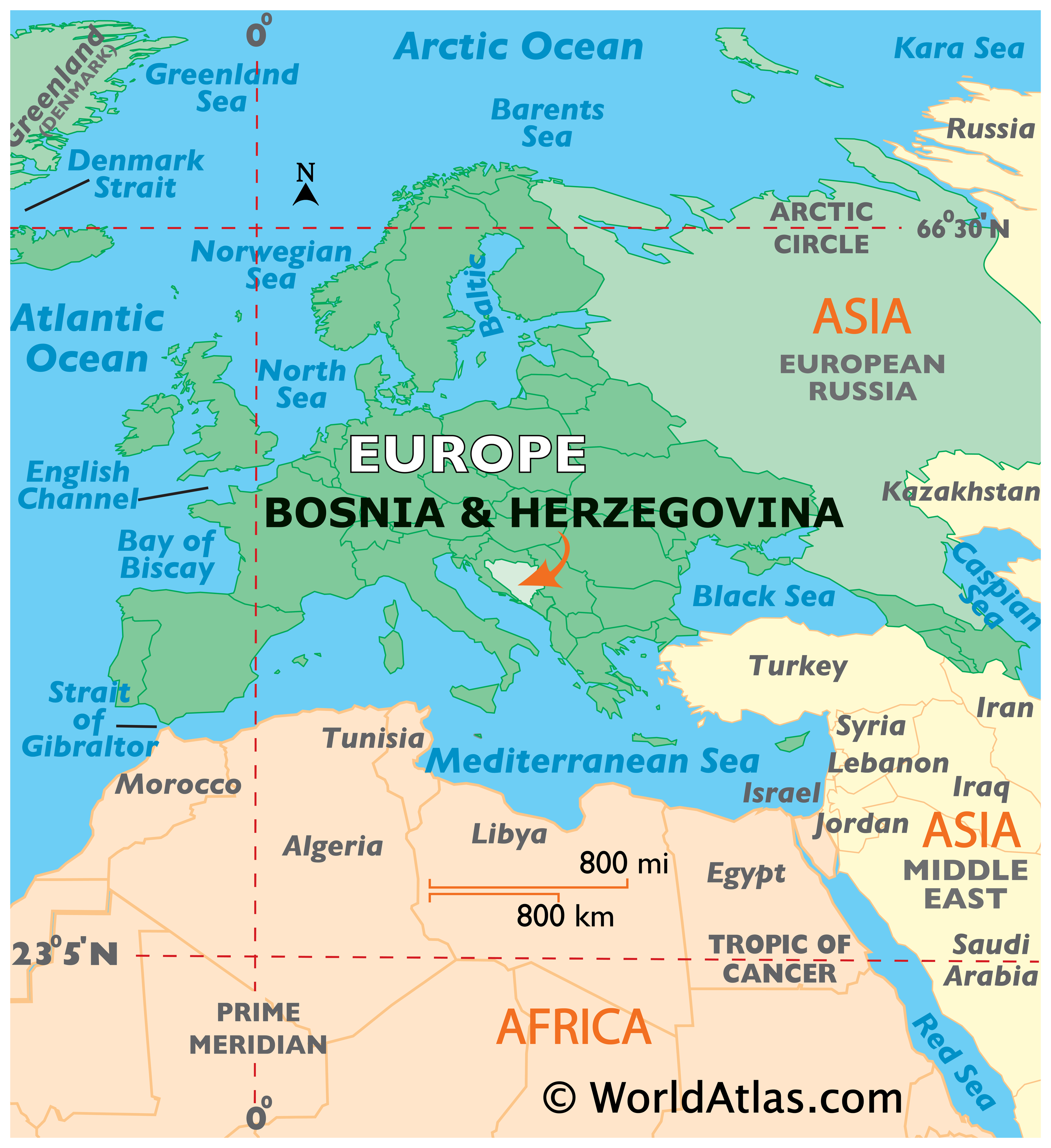 Where Is Bosnia On The Map Bosnia and Herzegovina Map / Geography of Bosnia and Herzegovina 