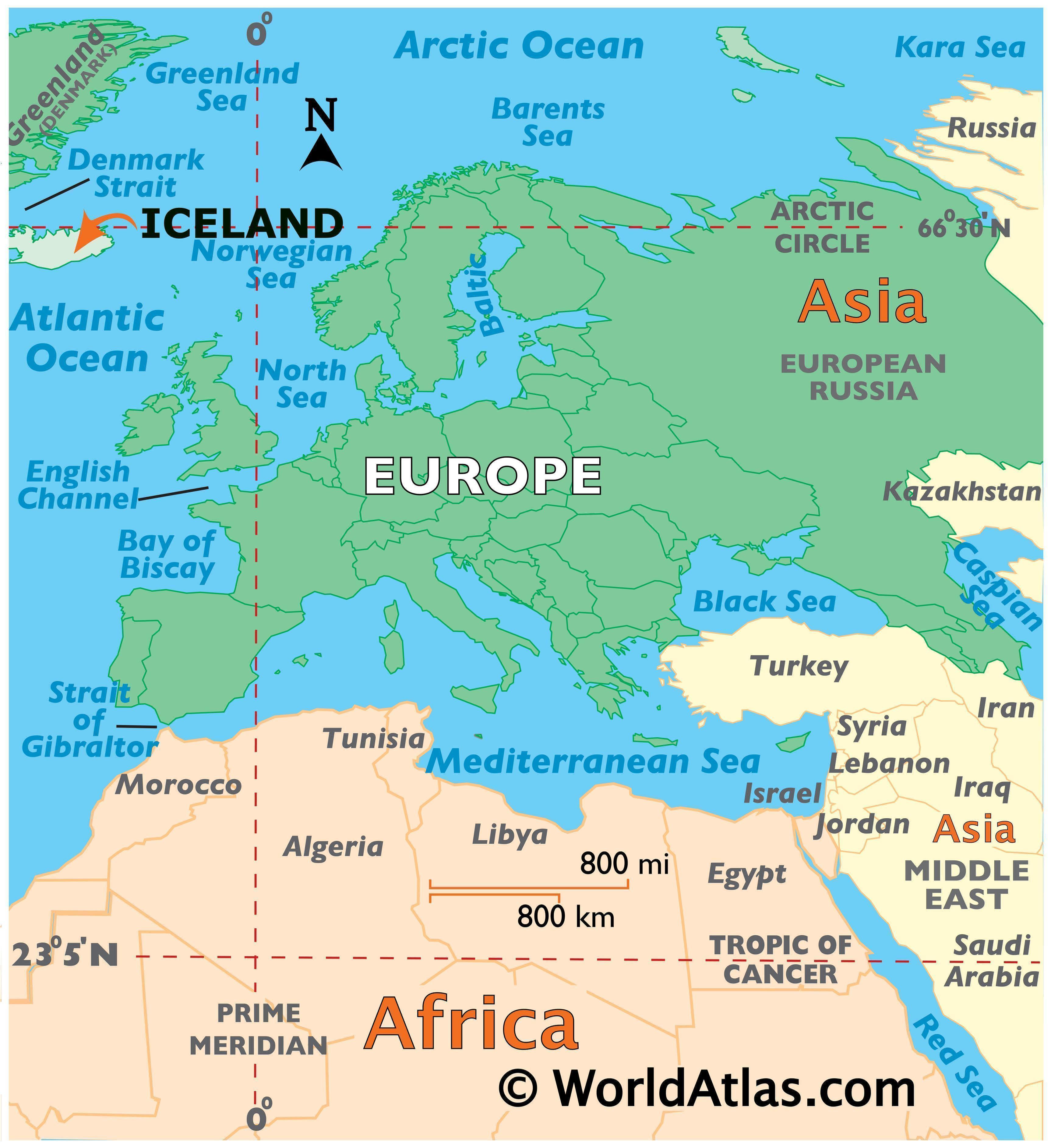 iceland location on world map Iceland Map Geography Of Iceland Map Of Iceland Worldatlas Com iceland location on world map