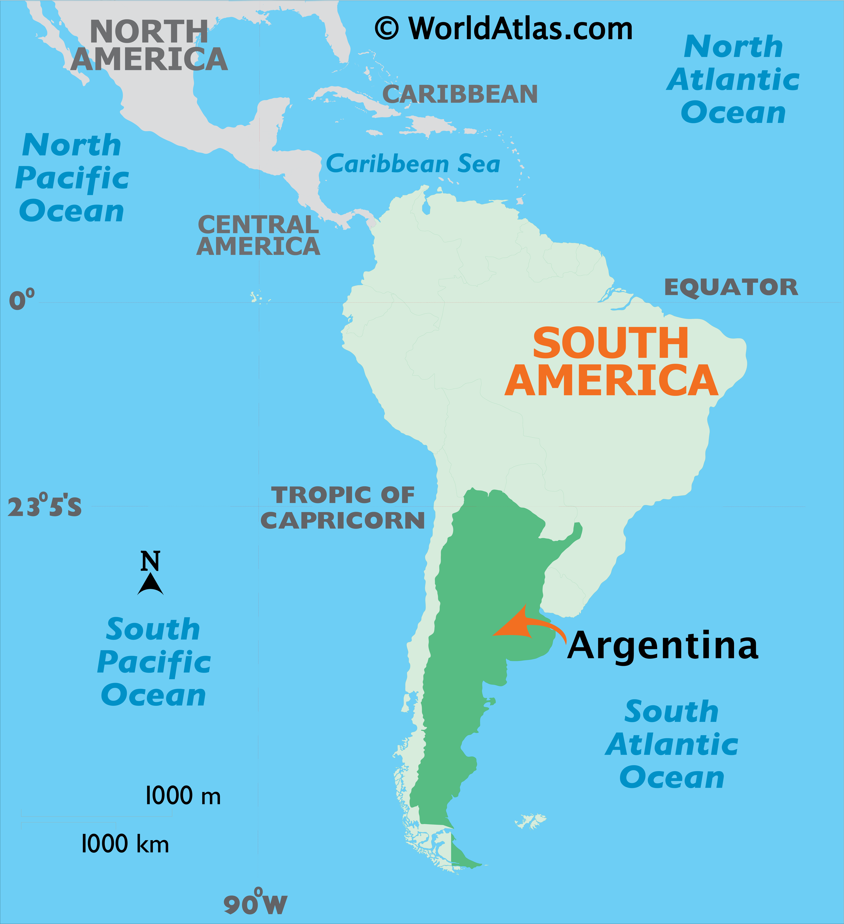 Argentina Map Geography Of Argentina Map Of Argentina
